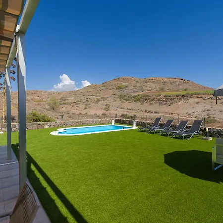 Salobre Private Pool Overlooking To The Golf Course- Pet Friendly 木屋 *