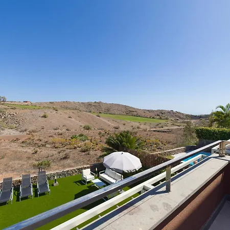 木屋 Salobre Private Pool Overlooking To The Golf Course- Pet Friendly